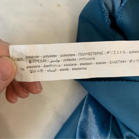 ZARA Girls Just Be Wonderful Teal Pants Leggings Size 11-12(Girls Large) - Picture 9 of 9